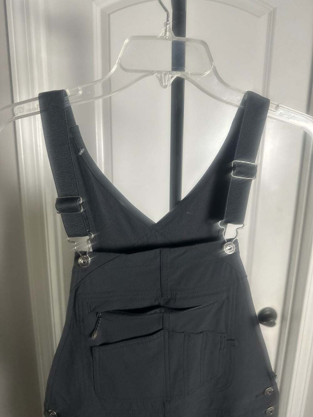 Duluth Trading Co Women's Heirloom Gardening Bib Overalls Black Size S Long#285 - Picture 3 of 6
